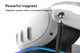 KIWI Design Vertical Charging Stand Dock for Meta Quest 3S/3/2/Pro