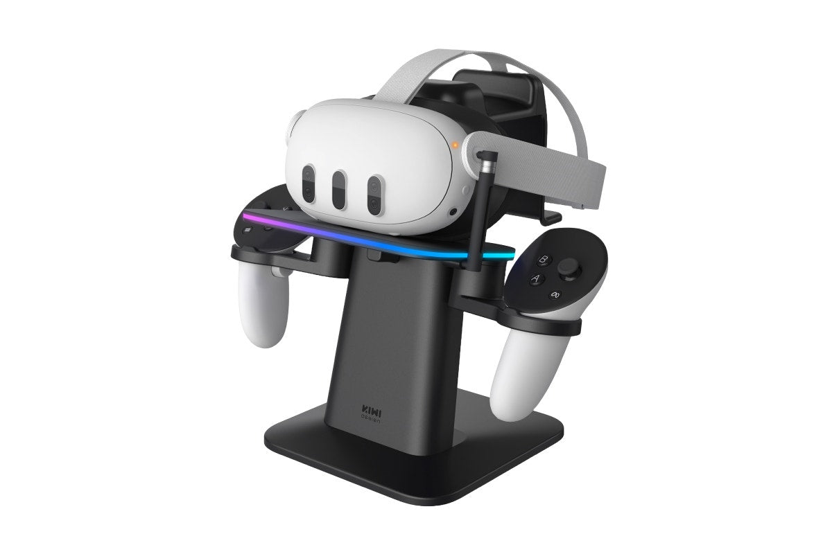 KIWI Design Vertical Charging Stand Dock for Meta Quest 3S/3/2/Pro