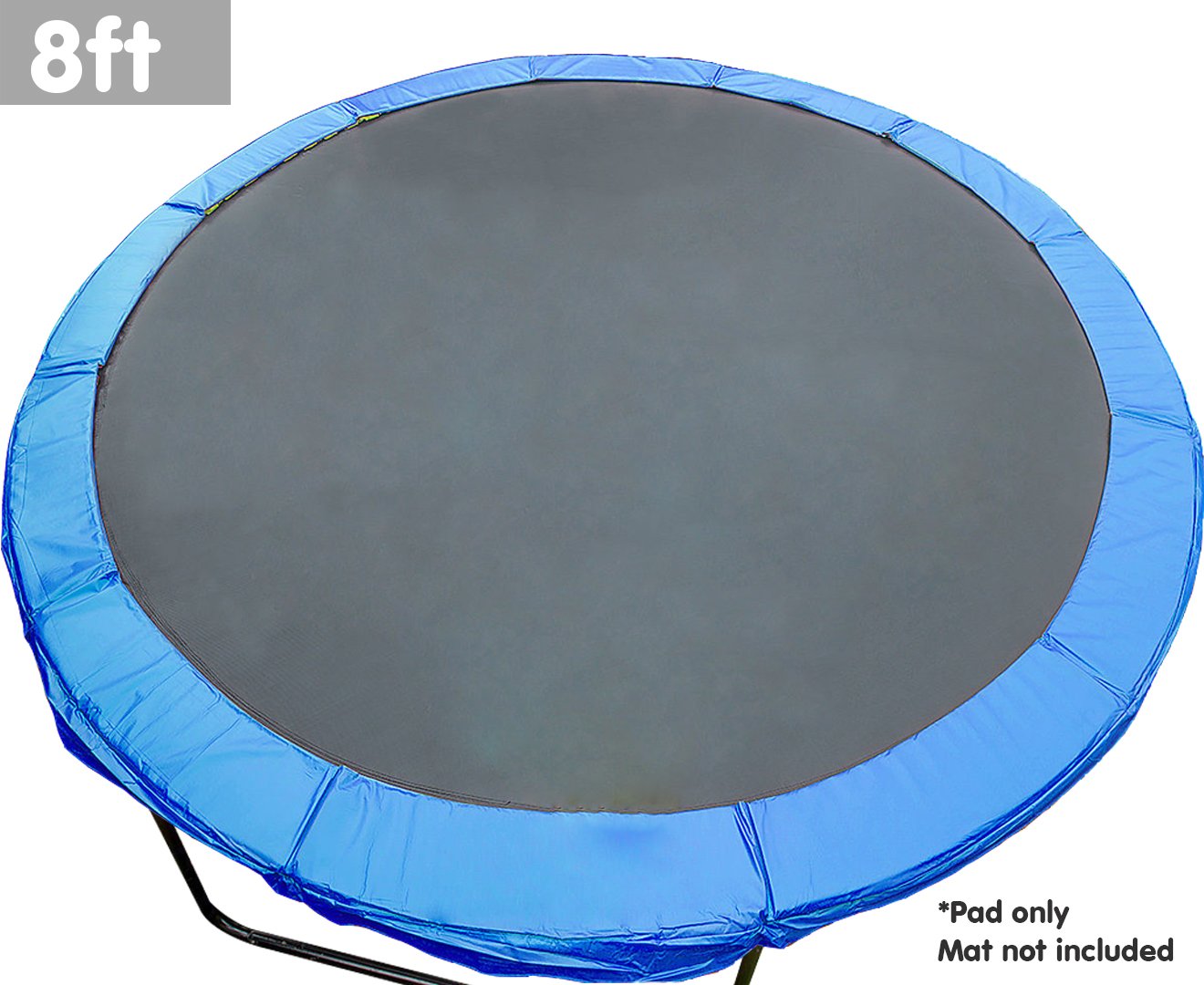 Kahuna 8ft Replacement Reinforced Outdoor Round Trampoline Safety Spring Pad Cover (8 Feet) | Auzzi Store