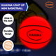 Kahuna Basketball L.e.d Glow Light Up Trampoline Ball | Auzzi Store