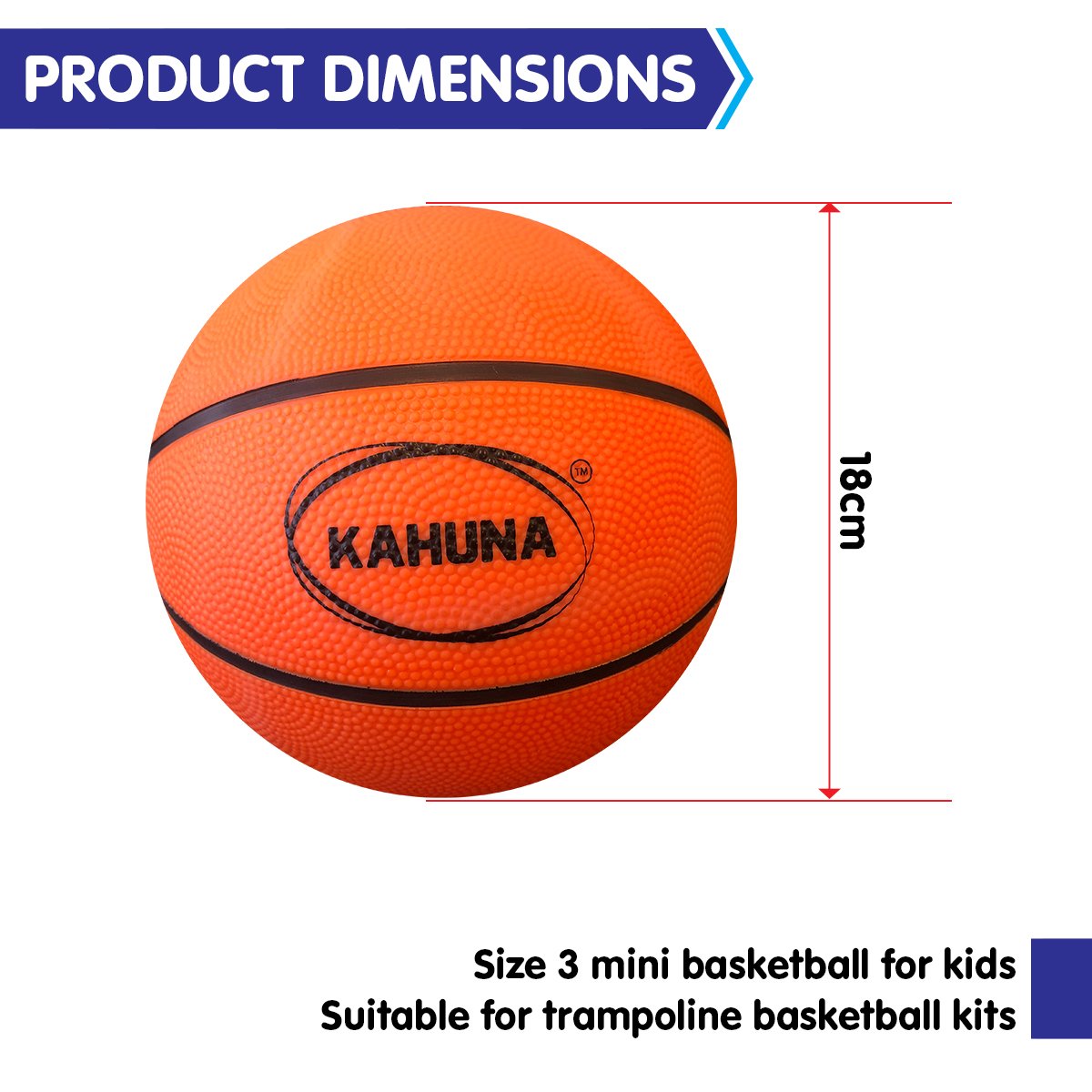 Kahuna Basketball L.e.d Glow Light Up Trampoline Ball | Auzzi Store