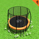 Kahuna Classic 6ft Outdoor Round Orange Trampoline Safety Enclosure | Auzzi Store