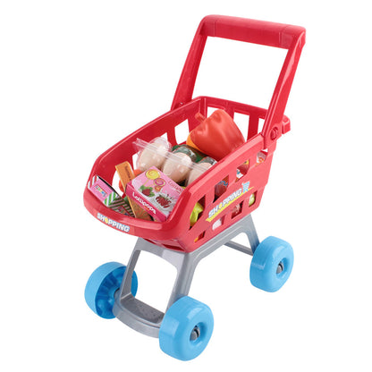 Keezi 24 Piece Kids Super Market Toy Set - Red & White | Auzzi Store