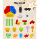 Keezi Kids Beach Sand and Water Sandpit Outdoor Table Childrens Bath Toys | Auzzi Store