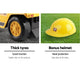 Keezi Kids Ride On Bulldozer - Yellow | Auzzi Store