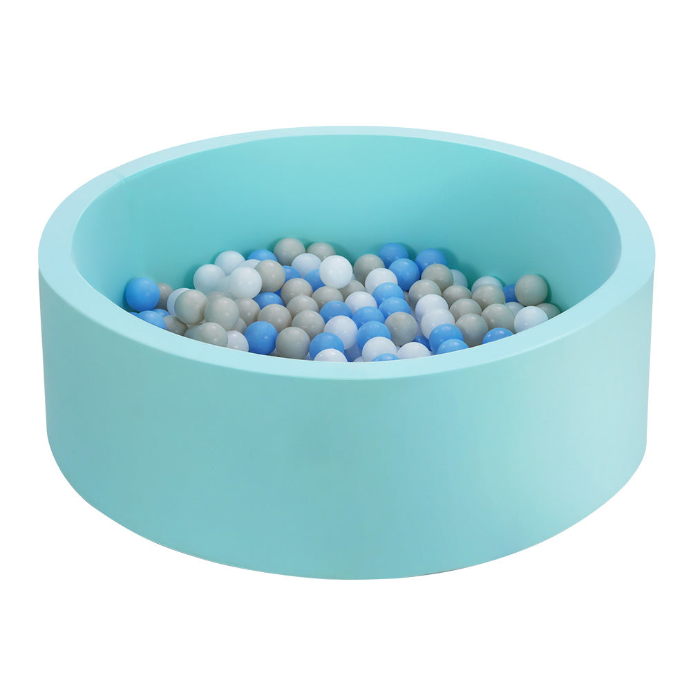 Keezi Ocean Foam Ball Pit with Balls Kids Play Pool Barrier Toys 90x30cm Blue | Auzzi Store