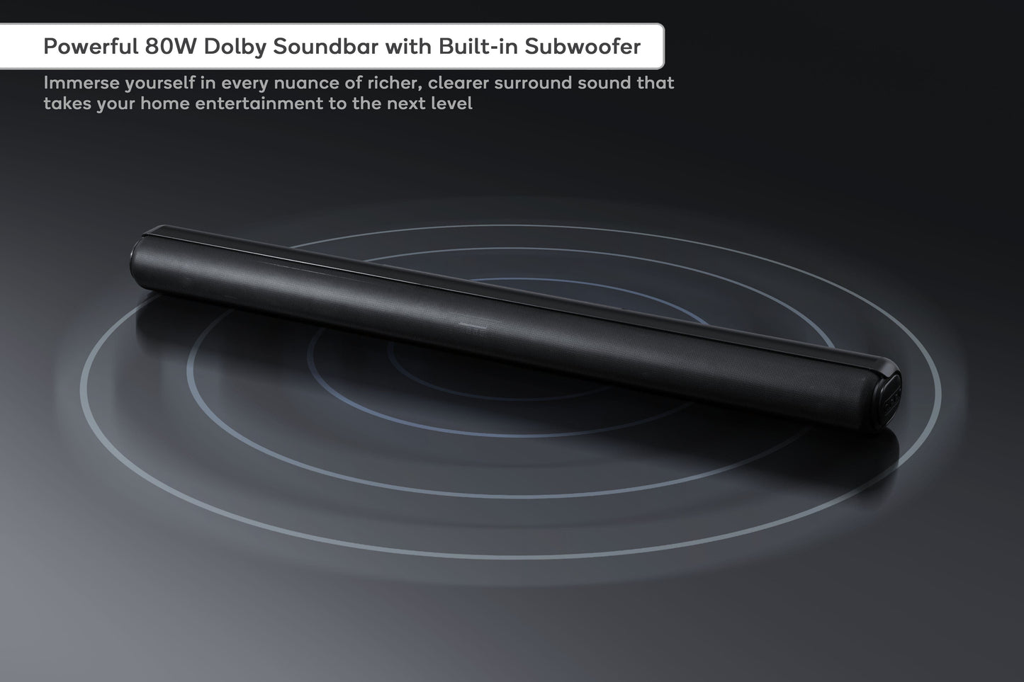 Kogan 2.1Ch 80W Dolby Soundbar with Built-in Subwoofer | Auzzi Store