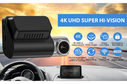 Kogan 4K UHD Car Dash Camera with GPS Tracking | Auzzi Store