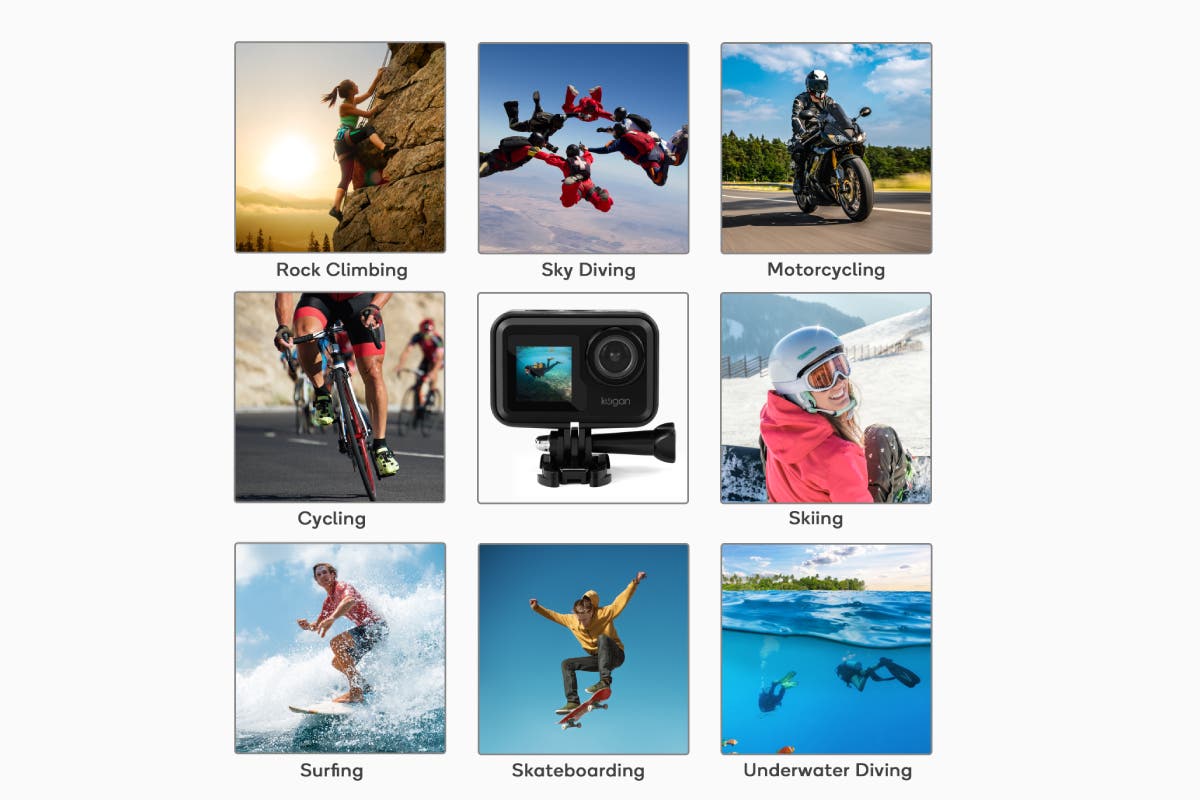 Kogan 4K Waterproof Wi-Fi Action Camera | Auzzi Store