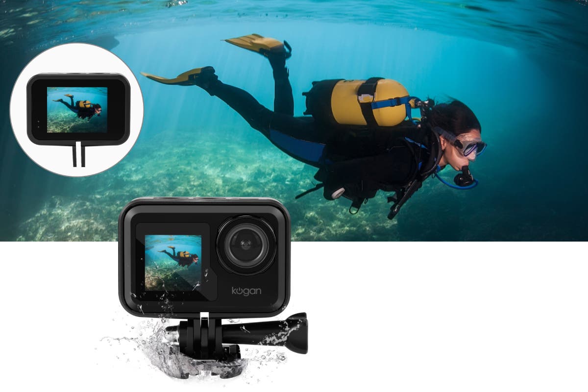 Kogan 4K Waterproof Wi-Fi Action Camera | Auzzi Store