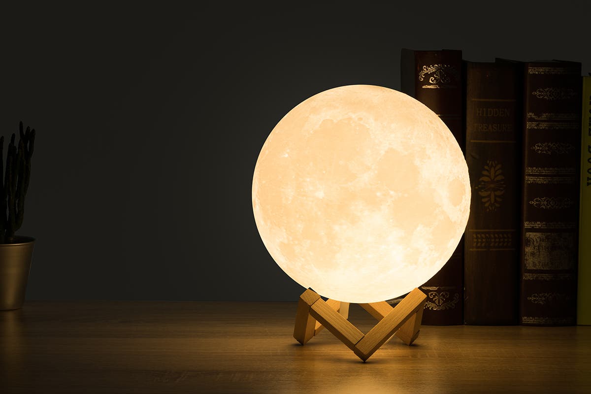 Kogan SmarterHomeâ„¢ RGB + Cool & Warm White Smart Moon Lamp | Auzzi Store