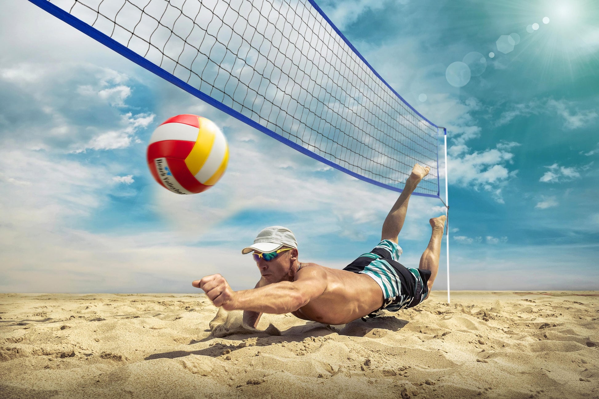 Komodo Beach Volleyball Set | Auzzi Store
