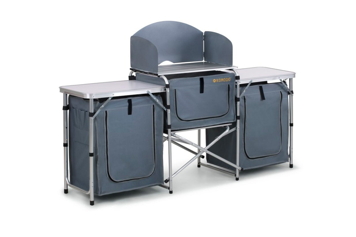 Komodo Deluxe Foldable Camping and Caravanning Kitchen | Auzzi Store