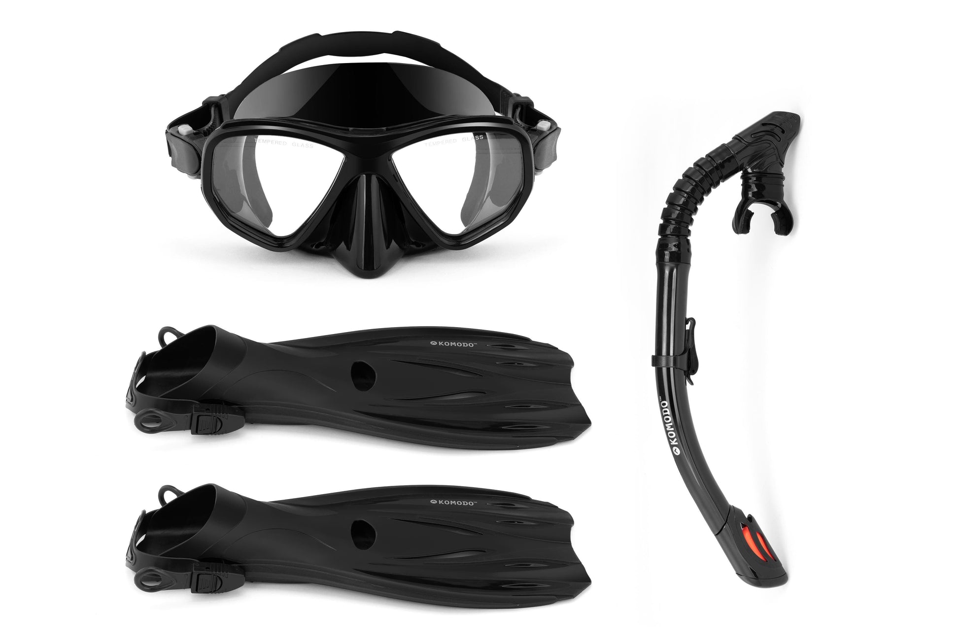 Komodo H2Pro Dive & Snorkeling Set Adult - Size | Auzzi Store