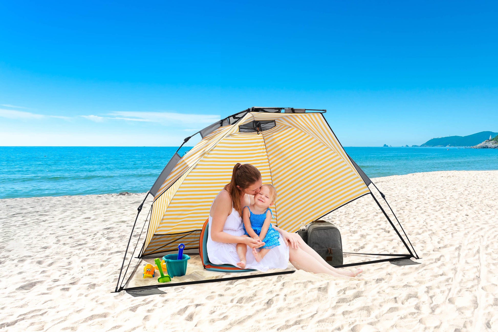 Komodo UV50+ Beach Sun Shelter | Auzzi Store