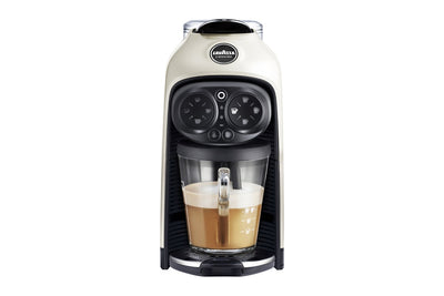 Lavazza A Modo Mio Deséa Coffee Machine - White Cream