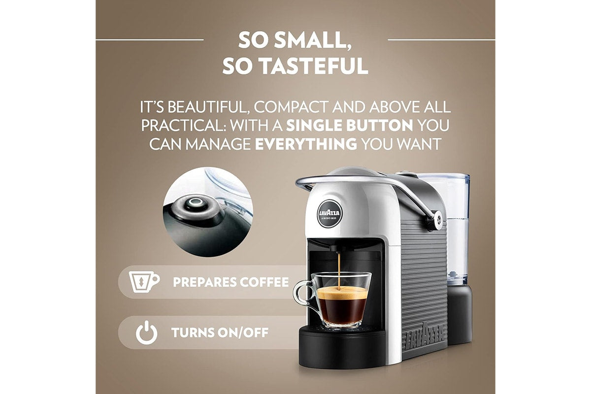 Lavazza A Modo Mio Jolie Coffee Machine with Milk Easy Frother