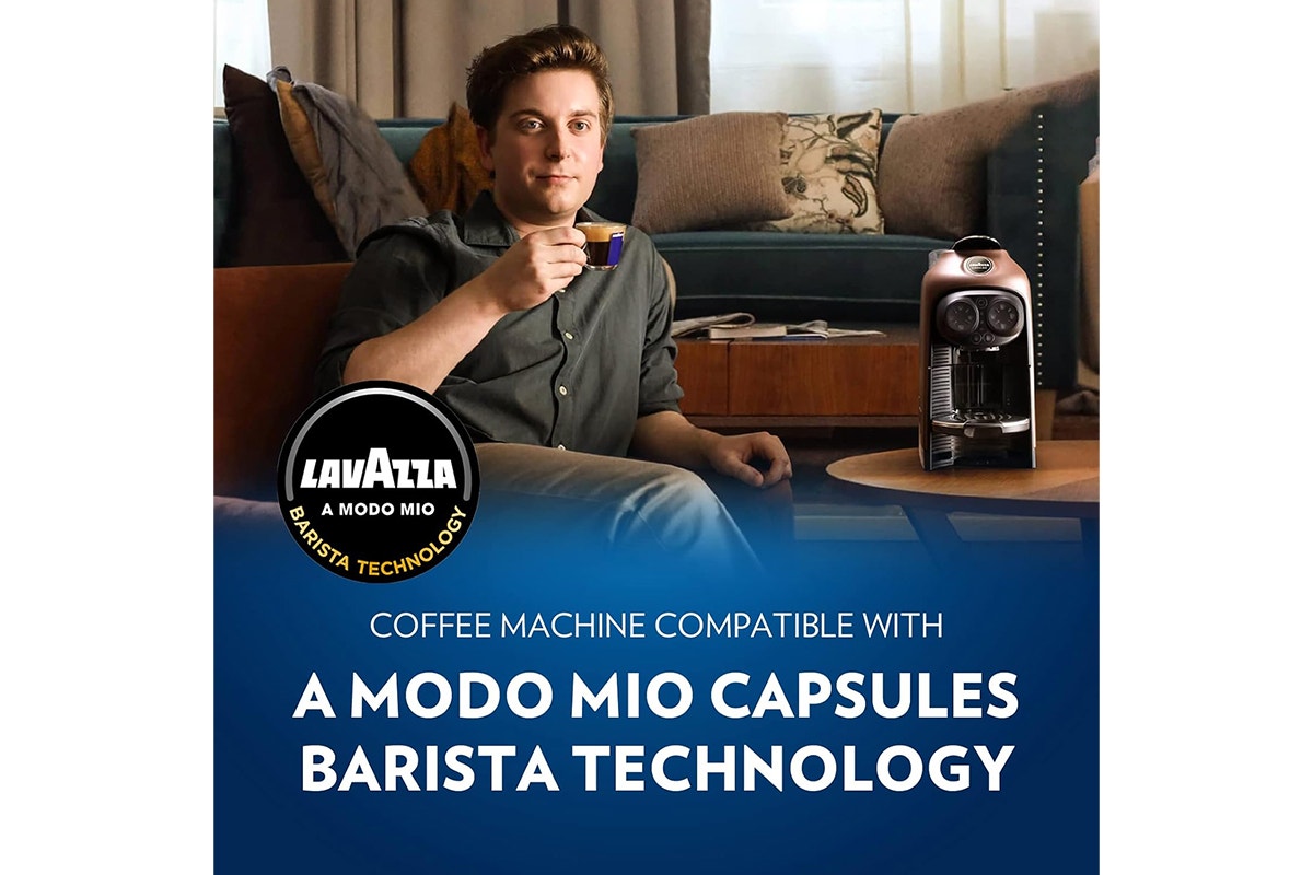 Lavazza A Modo Mio Jolie Coffee Machine with Milk Easy Frother
