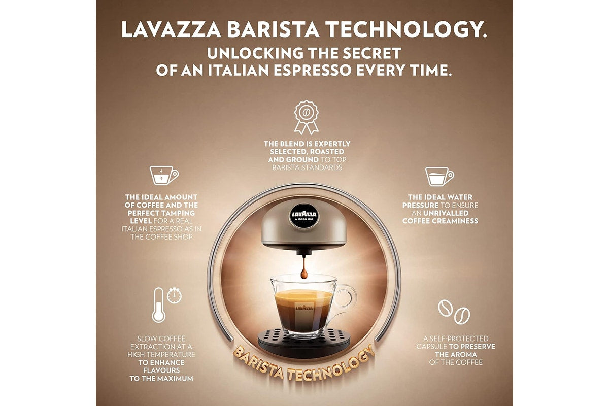 Lavazza A Modo Mio Jolie & Milk Capsule Coffee Machine (Black)