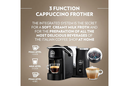 Lavazza A Modo Mio Jolie & Milk Capsule Coffee Machine (Black)