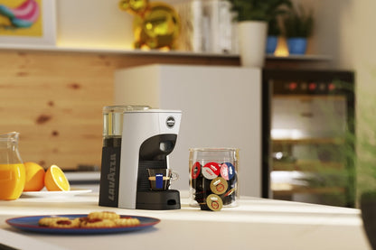 Lavazza A Modo Mio Tiny Eco Coffee Machine (White)