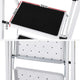 Giantz 2 Step Ladder, Folding Steel, 150kg Capacity, Non-Slip, Lightweight, Indoor/Outdoor – view 3