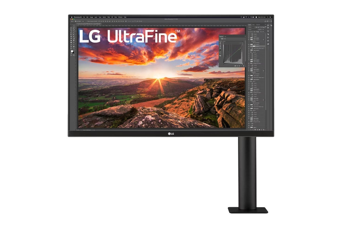 LG 27" UltraFine 4K UHD Ergo Monitor (27BN88U-B)