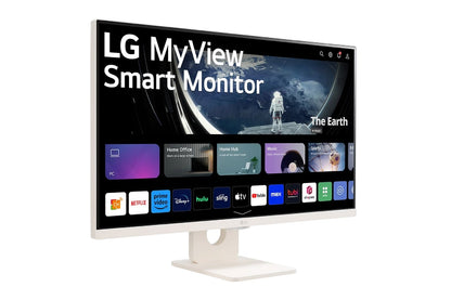 LG 27" Full HD IPS Smart Monitor with webOS 23 (27SR50F-W)