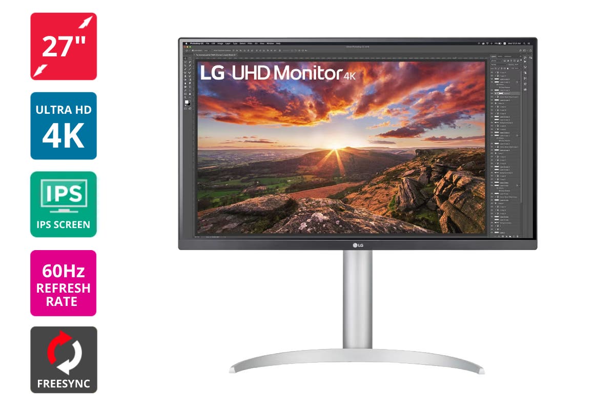 LG 27" UHD 4K IPS USB-C Monitor (27UP850N)