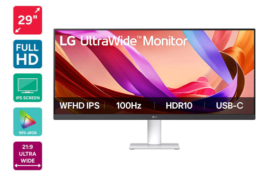 LG 29" UltraWide WFHD IPS 100Hz Office Monitor (29U531A-W)