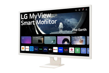 LG 32" Full HD IPS Smart Monitor with WebOS 23 (32SR50F-W)