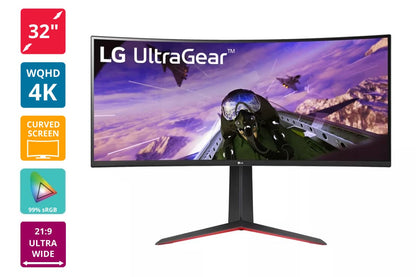 LG 34" Curved Ultrawide WQHD 160Hz FreeSync Monitor (34GP63A)