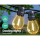 Jingle Jollys 14m LED Festoon String Lights Christmas Wedding Party Outdoor – view 3