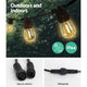 Jingle Jollys 14m LED Festoon String Lights Christmas Wedding Party Outdoor – view 5