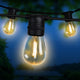Jingle Jollys 14m LED Festoon String Lights Christmas Wedding Party Outdoor – view 7