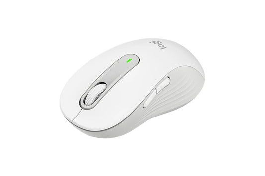 Logitech Signature M650 Large Wireless Mouse (Off White) - Auzzistore
