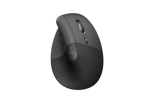 Logitech Lift Vertical Ergonomic Mouse (Graphite)