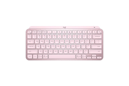 Logitech MX Keys Mini Wireless Illuminated Keyboard (Rose)