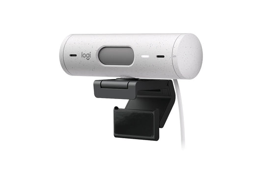 Logitech Brio 500 Webcam (Off White) - Auzzistore