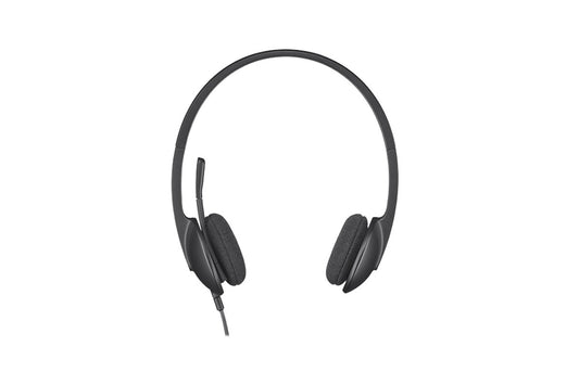 Logitech H340 USB Headset - Black (981-000477) - Auzzistore