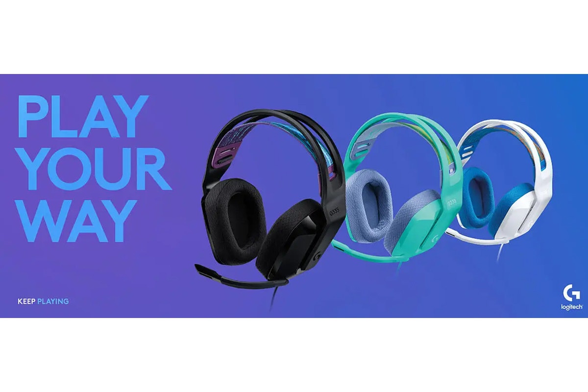 Logitech G335 Wired Gaming Headset (Black)