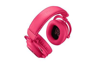 Logitech G PRO X 2 Wireless Gaming Headset - Magenta, 50mm Drivers