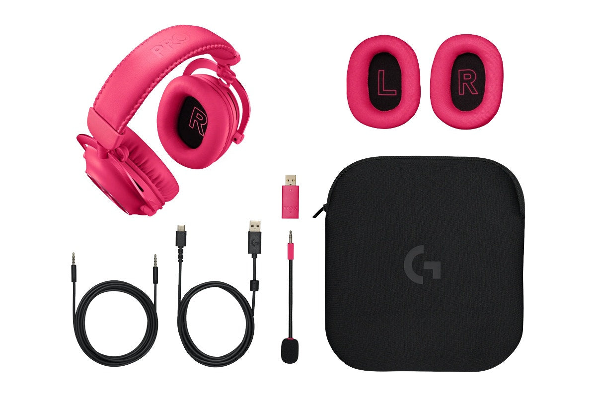 Logitech G PRO X 2 LIGHTSPEED Wireless Gaming Headset (Magenta)
