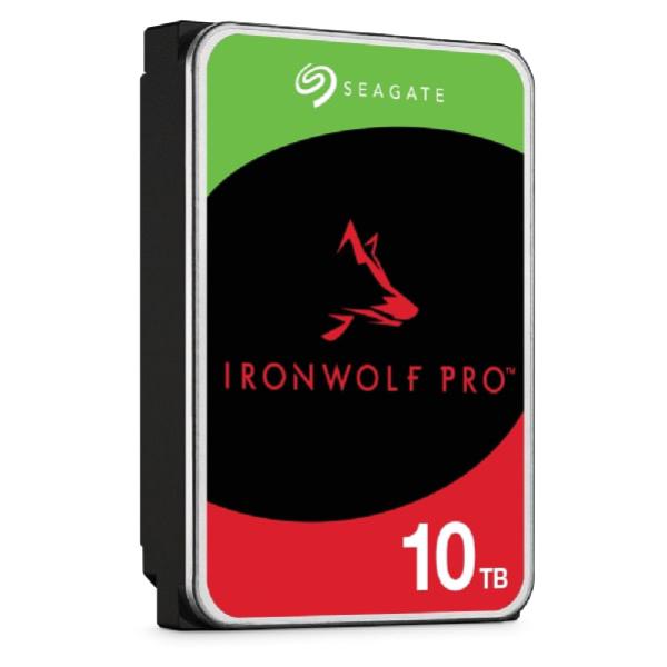 Seagate IronWolf Pro, NAS, Internal 3.5" HDD, 10TB, SATA 6Gb/s, 7200RPM, 256MB Cache