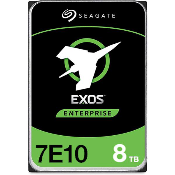 Seagate ST8000NM017B Enterprise)Exos 7E10 8TB 512E/4kn SATA, 7200RPM, 3.5", 256MB Cache