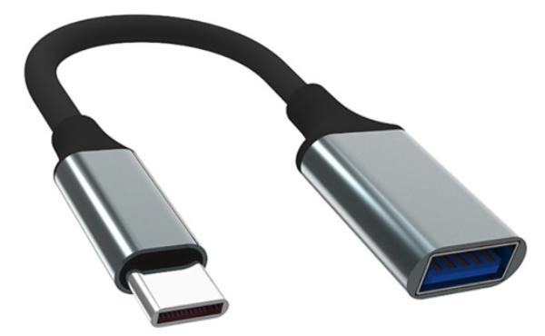 Shintaro USB-C Male to USB-A Female 15cm OTG Aluminum connector, USB3.1