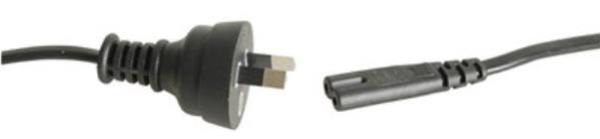 2pin Fig 8 Mains Plug to IEC C7 Female -1.8m - Figure 9