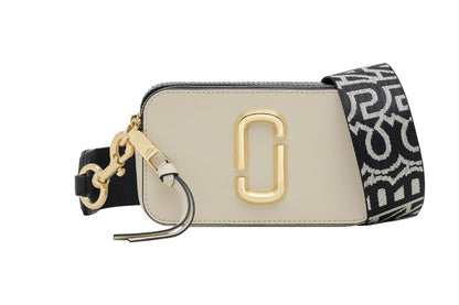 Marc Jacobs The Snapshot Crossbody Bag (New Cloud White/Multi)