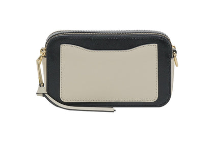 Marc Jacobs The Snapshot Crossbody Bag (New Cloud White/Multi)