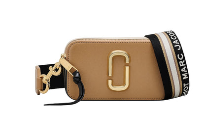 Marc Jacobs The Snapshot Crossbody Bag (Camel/Multi)